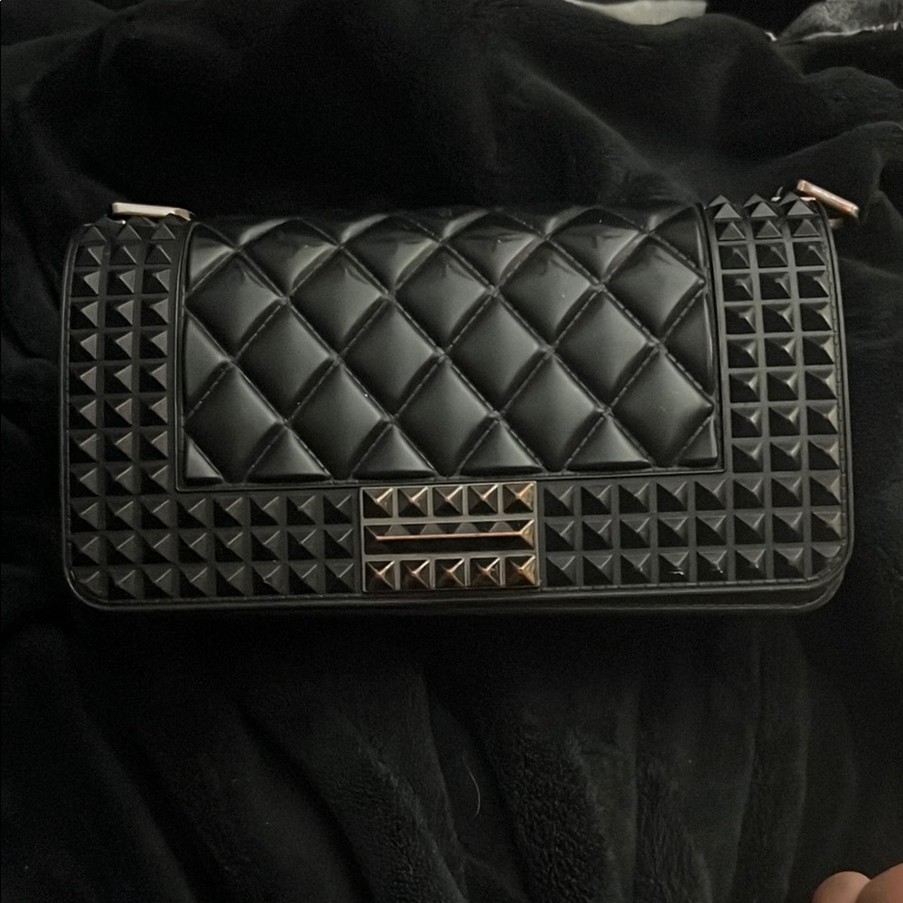 Natalia Rubber Studded Women's Bag